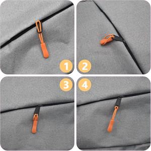 120 pièces de tirettes de fermeture éclair en nylon, rallonges de fermeture éclair, attaches de fermeture éclair, remplacement de tirettes de fermeture éclair - Product Image 4