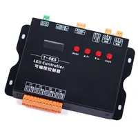 Contrôleur de bande LED programmable couleur pleine LED Lededit T-4K-U 12V SMD 4 canaux 1024 pixels/canal à changement de couleur par points