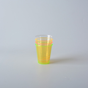 Cheapest factory price Plastic cup Shot glass beautiful Plastic cup Shot glass