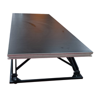 Scène de danse de mariage portable en aluminium, scènes modulaires pliables pour les concerts, les événements, la scène de théâtre