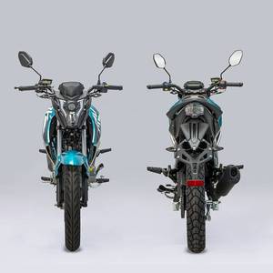La Motocicleta de Gasolina Grande Más Vendida, la AK150 Azul, es una Motocicleta Urbana para Adultos con un Diseño Colorido y Potente - Product Image 4