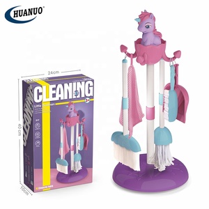 Nouveau petit assistant enfants Mini <span class=keywords><strong>chariot</strong></span> <span class=keywords><strong>de</strong></span> nettoyage ensemble 10 pièces femme <span class=keywords><strong>de</strong></span> ménage semblant jouer Simulation Kits <span class=keywords><strong>de</strong></span> nettoyage jouets pour la vente en gros - Product Image 4
