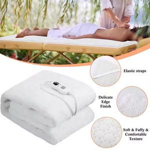 Calentador de cama de masaje SPA profesional ecológico, calentador de mesa de masaje, almohadilla de calefacción <span class=keywords><strong>con</strong></span> 9 temporizadores y 6 ajustes de calor - Product Image 6