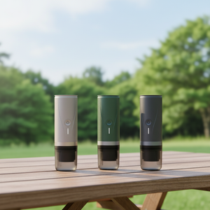 <span class=keywords><strong>Machine</strong></span> à <span class=keywords><strong>café</strong></span> de camping 2-en-1, <span class=keywords><strong>machine</strong></span> à expresso portable 20 bars, mini capsules intelligentes, électrique, en aluminium, OEM pour voiture, hôtel, voyage - Product Image 3