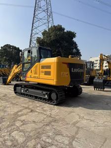 Excavadora de cadenas Liugong 913F usada, excavadora hidráulica sobre orugas para movimiento de tierras en construcción - Product Image 2