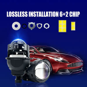 Bombilla de faro LED de fábrica personalizada para <span class=keywords><strong>Toyota</strong></span> para Corolla, nuevo proyector de lente de luz doble con temperatura de Color de 6000K - Product Image 5