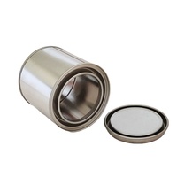 Vente en gros 250ml petit Type de scellage rond vide 1/2 pintes boîtes de conserve pour une bonne mise en conserve pour peinture bougie colle