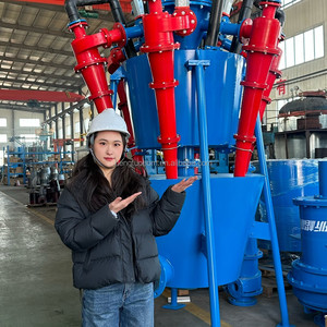 Séparateur hydrocyclone à haute efficacité breveté et certifié ISO pour la déshydratation minière, la classidésépaississement - Product Image 2