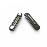 Cable de Carga Magnético Inteligente Personalizado de 8 Pines, Cable de Conexión Magnética Pogo Pin, Aplicación en Productos Electrónicos Inteligentes
