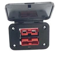 Conector de Panel Automotriz Anders.n Dual 50A 600V, Carcasa de Cobre de 2 Orificios, Macho/Hembra, Aplicable para Comercio Transfronterizo, Enchufe Grande
