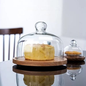 ถาดวางเค้กไม้ทรงกลมสีน้ำตาลเข้ม สำหรับตกแต่งโต๊ะงานแต่งงาน - Product Image 3