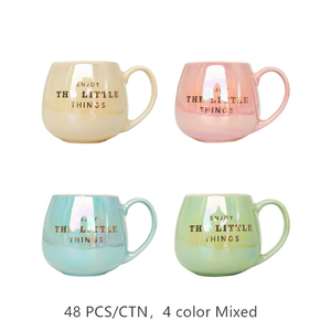 <span class=keywords><strong>Tazas</strong></span> de porcelana esmaltadas con perlas, juego de vajilla de colores con diseños variados, <span class=keywords><strong>tazas</strong></span> de porcelana - Product Image 1