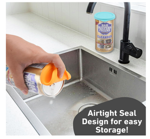 Limpiador en <span class=keywords><strong>Polvo</strong></span> de Silicona para Tapas de Barras Compatible con Bar Keepers Friend Comet/<span class=keywords><strong>Ajax</strong></span> (12 oz 21 Oz) Resistente a la Humedad Diseño Moderno Flexible - Product Image 3
