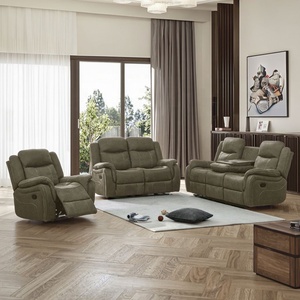 Ensemble de canapés inclinables très demandés pour la maison, avec table rabattable - Product Image 6