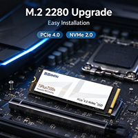 ZHITAI TiPlus7100S PCIe 4.0 NVMe 2.0 M.2 2280 SSD YMTC Xtacking 4.0 TLC Internal Solid State Drive 1TB 2TB 4TB