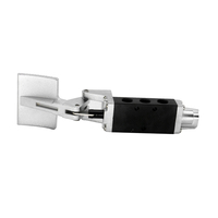 Vanne de commande à pied pneumatique inversée 2/5 voies avec rappel à ressort, vanne à pédale en alliage d'aluminium St402A 1/8 ''~ 3/8''