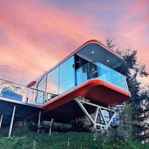 Capsule spatiale mobile de type B&B en aluminium, nouvelle conception, pour hébergement, idéale pour les lieux touristiques et les restaurants flottants, style 'Internet Celebrity Land' - Product Image 2