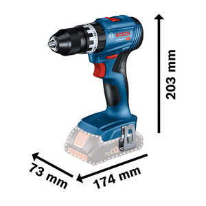 Per Bosch GSB 18V-45 professionale trapano a batteria senza fili con 2 X 2Ah fonte di ricarica per utensili industriali 06019 k3302 - Product Image 5
