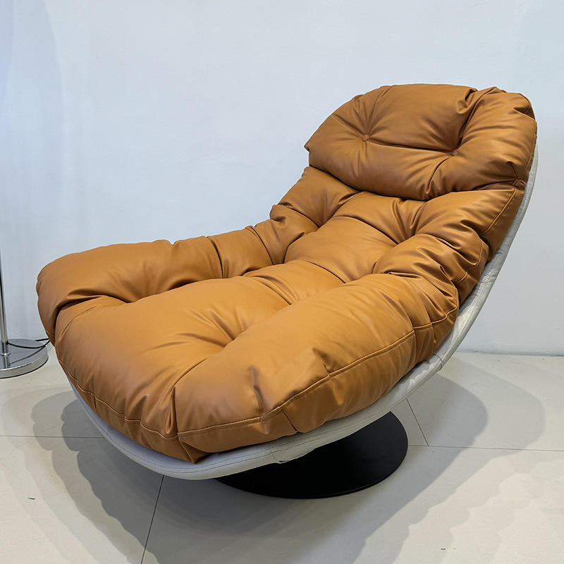 Cat paw leather beige shell cat scratch leather brown seat cushion