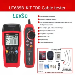 Probador de Cables Uni-t TDR UT685B-KIT - Anti-interferencias, Inspección de Líneas Activas PoE, Multifuncional, Lexso - Product Image 5