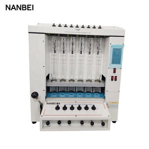 Analisador de Fibra Bruta NANBEI Lab SLQ-200 Extrator Automático de Fibra para Análise Nutricional de Ração Animal e Leite em Pó - Product Image 2