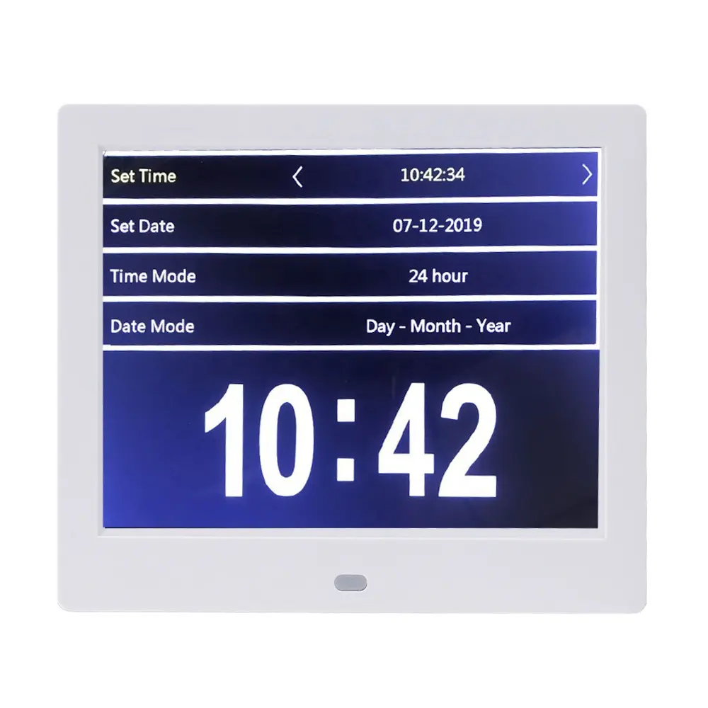 The clock suitable for the office can be set with multiple alarm clock reminders, with calendar display