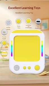 Tableta Fonética sin Pantalla para Niños de 3 a 5 Años, 30 Tarjetas Interactivas, Preguntas y Respuestas + Música, Juguete Educativo - Product Image 3