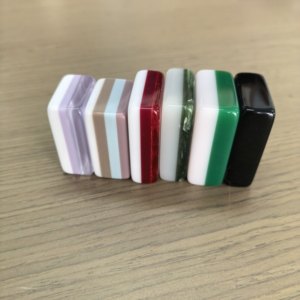 Juego de Mahjong Americano Personalizado de Acrílico, Fichas de Mahjong para Viaje, Mahjong de Singapur, Juego de Fichas de Rummy Personalizadas, Rummikub - Product Image 1