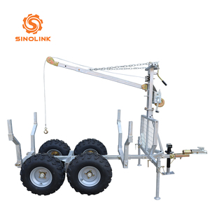 <span class=keywords><strong>Remolque</strong></span> Forestal para ATV SINOLINK, Último Modelo, Resistente, para Madera, con Cabrestante y Cargador de Troncos - Product Image 4
