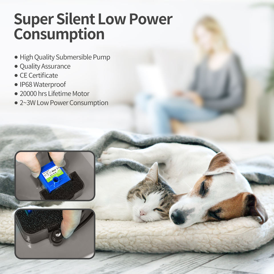 2L Ultra-Quiet USB Cat Water Fountain - Image 3