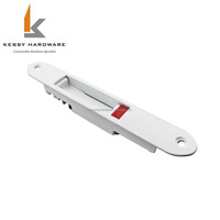 Fabricants best-seller Serrure de fenêtre coulissante en aluminium Accessoires de quincaillerie de sécurité Serrure à crochet pour le marché brésilien d'Amérique du Sud