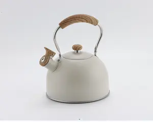 Лидер продаж, чайный чайник для приготовления кипячения чая, совместимый с водой чайник со свистком для газовых плит