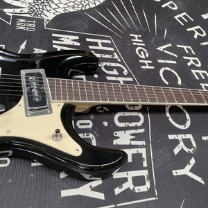 <span class=keywords><strong>Guitarra</strong></span> Eléctrica Black <span class=keywords><strong>Deluxe</strong></span> Mark II Ventura Johney Ramne Mosrte con Barra de Trémolo Tun-A-Matic, Envío Rápido - Product Image 3