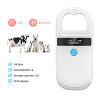 Lector de Microchip para Mascotas con Aplicador de Etiquetas de Oreja, Escáner de Etiquetas de Oreja con Implante de Identificación Animal, Lector RFID USB, Precio de Fábrica