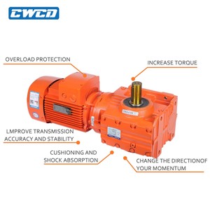 Factory Customized S Series Helical <strong>Gearbox</strong> <strong>AC</strong> Motor Reductor <strong>Worm</strong> Gear Reducer Helical <strong>Gearbox</strong> - Product Image 2