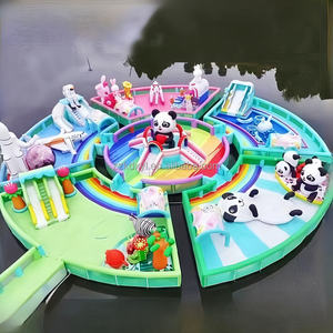 Jeu gonflable de <span class=keywords><strong>parc</strong></span> à thème de surface extérieure de <span class=keywords><strong>lac</strong></span> de <span class=keywords><strong>parc</strong></span> <span class=keywords><strong>d</strong></span>'attractions gonflable de maison rebondissante commerciale à vendre l'aire de jeu de l'eau - Product Image 4