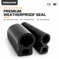 Bande d'étanchéité en mousse EPDM adhésive spéciale, semi-circulaire et creuse, pour boîtes de distribution et applications routières, taille personnalisable
