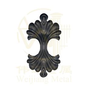 Süs çit parçaları dekoratif ferforje kapı aksesuarları - Product Image 3