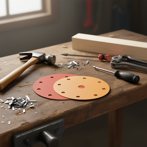 Disque de ponçage Velcro Ttake à 15 trous, grain 1000, pour le polissage du bois et du métal - Product Image 3