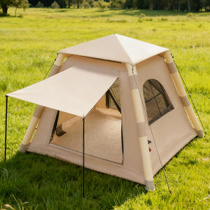 Tente de <span class=keywords><strong>camping</strong></span> gonflable carrée en vente chaude - Tissu Oxford durable, imperméable, tente pneumatique imperméable, coupe-vent, installation facile - Product Image 1