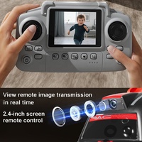Mini Coche RC Inteligente con Cámara, Transmisión de Imagen 2.4G en Tiempo Real, Control Remoto, Coche de Carreras con Luces y Sonido