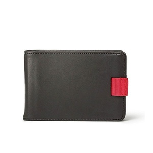 Wholesale <b>Small</b> Slim Leather Business <b>Wallet</b> with Pull Tab Money Clip and Card Holders - Product Image 2