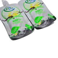 Sachet Doypack Personnalisé avec Bec Verseur pour Boissons, Yaourts, Lait, Chocolat, Soja - Vente en Gros