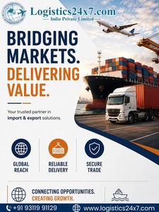 Logistics24x7.com ผู้ให้บริการโลจิสติกส์ระดับโลก บริการขนส่งสินค้า โซลูชั่นการขนส่ง การดำเนินการทางศุลกากร การจัดส่งสินค้าไปยังคลังสินค้า - Product Image 6