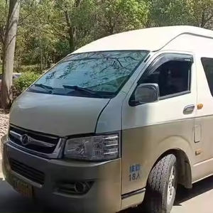 ใช้มินิ Lhd City Hice รถบัสโรงเรียนหรูหราเครื่องยนต์ด้านหน้าโค้ช 18 ผู้โดยสารอัตโนมัติเบนซิน Vip รถบัสมือสองสําหรับขาย - Product Image 1