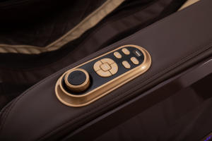 Precio al por mayor Masajeador eléctrico de pies de cuerpo completo Música de gravedad cero Silla de masaje de frotamiento de piernas 4d de lujo - Product Image 4