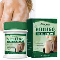 Crème OEM 30g à base de plantes pour le traitement du vitiligo, crème antibactérienne pour le psoriasis localisé, crème pour les taches blanches, mycose, leucoplakie, pansement