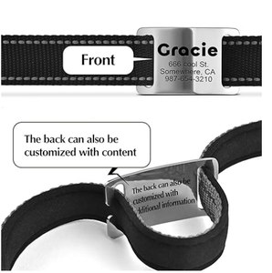 Etiquetas <span class=keywords><strong>de</strong></span> Identificación para Mascotas, Grabadas Personalizadas en Acero Inoxidable y Aluminio, con Nombre y Número <span class=keywords><strong>de</strong></span> Teléfono - Product Image 2