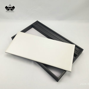 At506 nhà máy bán buôn PU da đồng vàng Dark Blue kim loại màu xám đen Cửa hàng bán hàng đồ trang sức phục vụ khay - Product Image 6