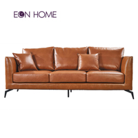 Luxus-Möbel Sofa Chinesisches Design Couch Wohnzimmer-Sofas MODERNES PVC-LEDER ECKSOFA
